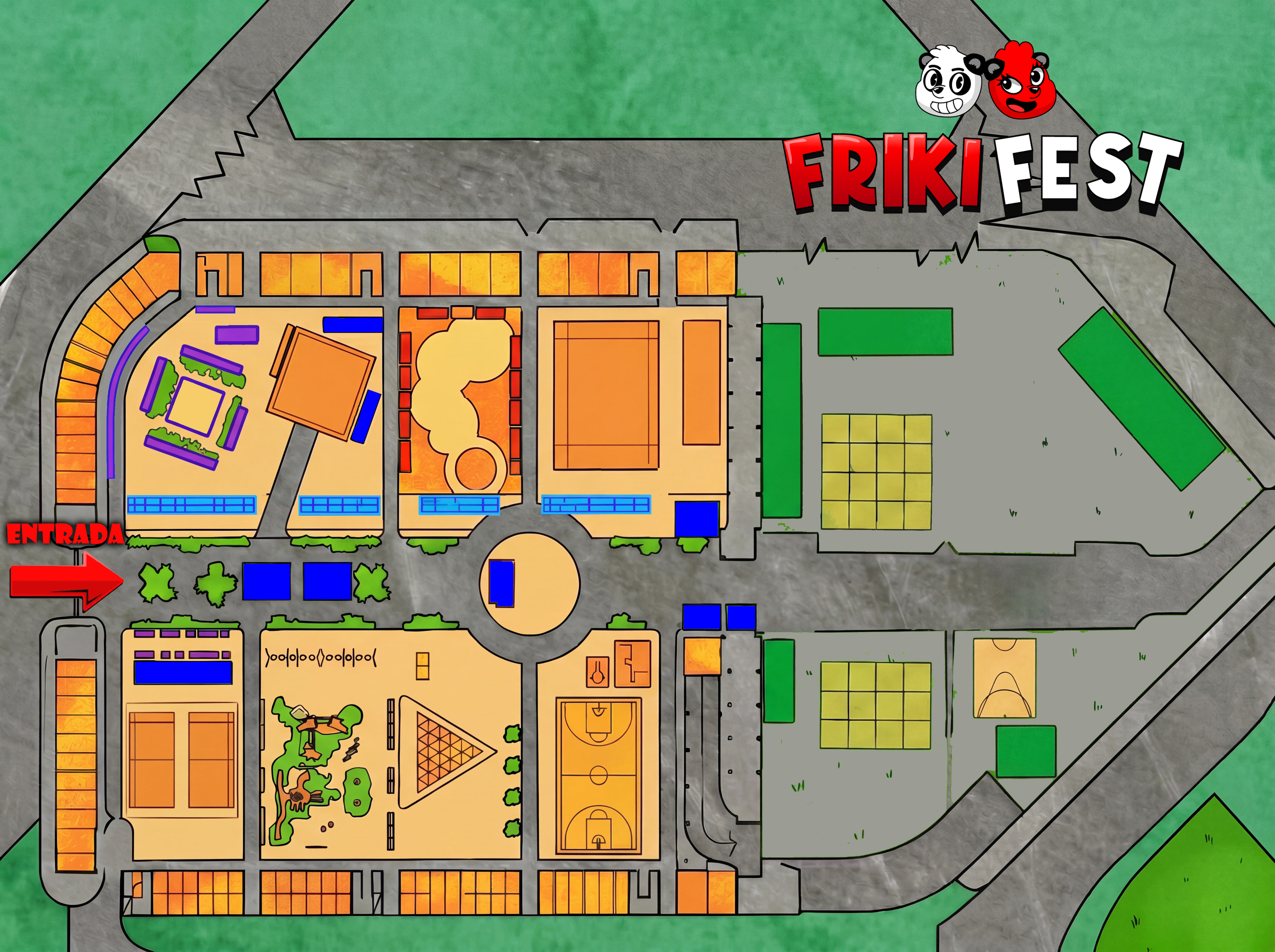 Mapa del predio